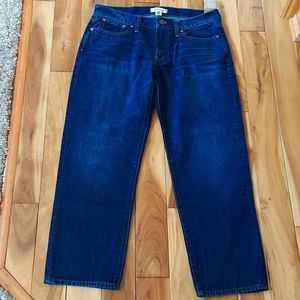Madewell "The Low-Rise Perfect Vintage Straight Jean"